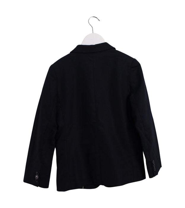 A Navy Blazers from Jacadi in size 8Y for boy. (Back View)