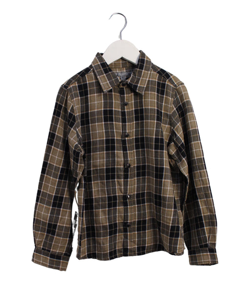 A Brown Shirts from Bonpoint in size 8Y for boy. (Front View)