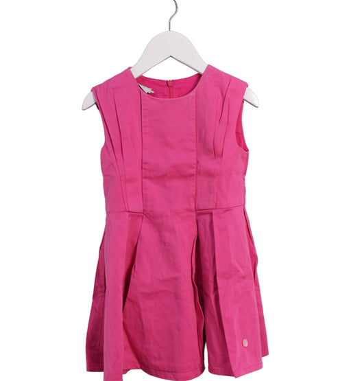 A Pink Sleeveless Dresses from Dior in size 3T for girl. (Front View)