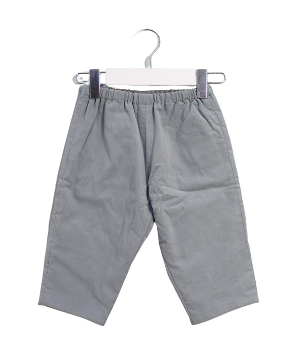 A Blue Casual Pants from Bonpoint in size 6-12M for boy. (Front View)