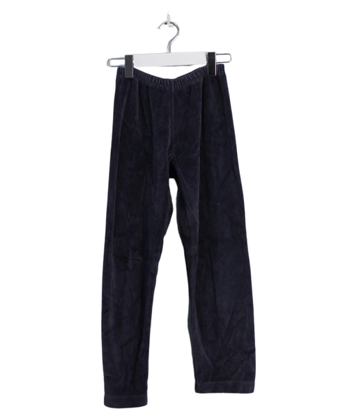 A Navy Casual Pants from Petit Bateau in size 8Y for boy. (Front View)