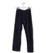 A Navy Casual Pants from Petit Bateau in size 8Y for boy. (Back View)