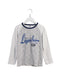A White Long Sleeve Tops from Petit Bateau in size 8Y for boy. (Front View)
