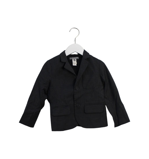 A Black Blazers from Bonpoint in size 4T for boy. (Front View)