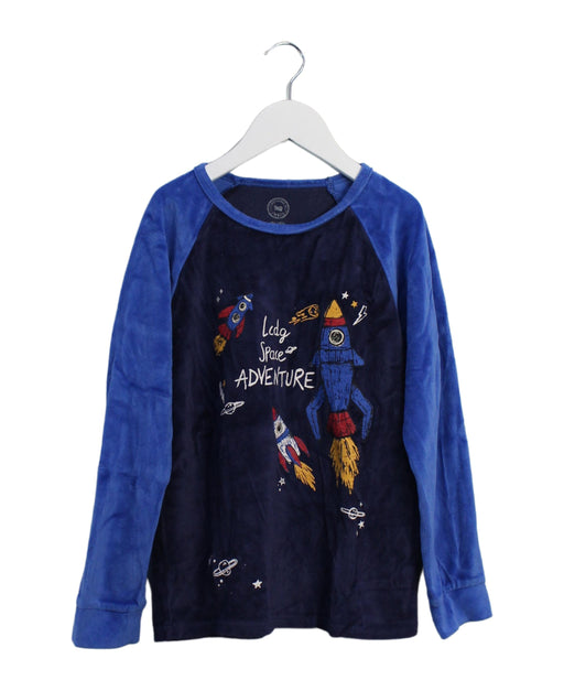 A Navy Long Sleeve Tops from La Compagnie des Petits in size 10Y for boy. (Front View)
