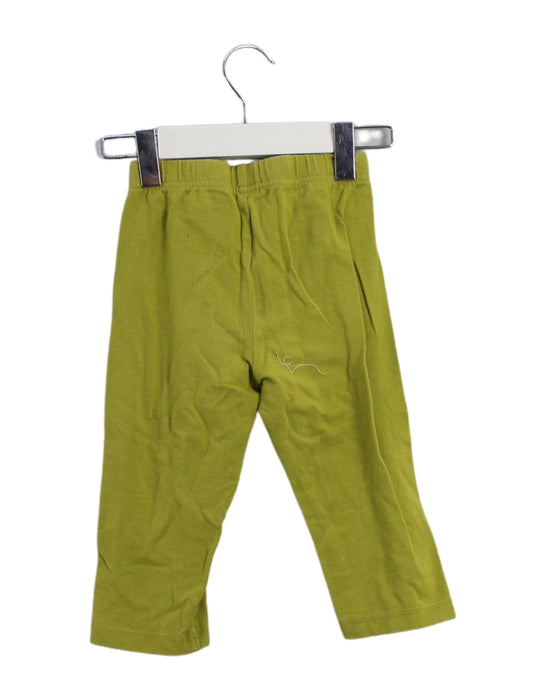A Yellow Casual Pants from La Compagnie des Petits in size 4T for boy. (Back View)