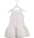 A White Sleeveless Dresses from Momonittu in size 4T for girl. (Front View)