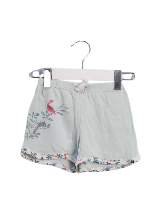 A Blue Pyjama Sets from Petit Bateau in size 4T for girl. (Back View)