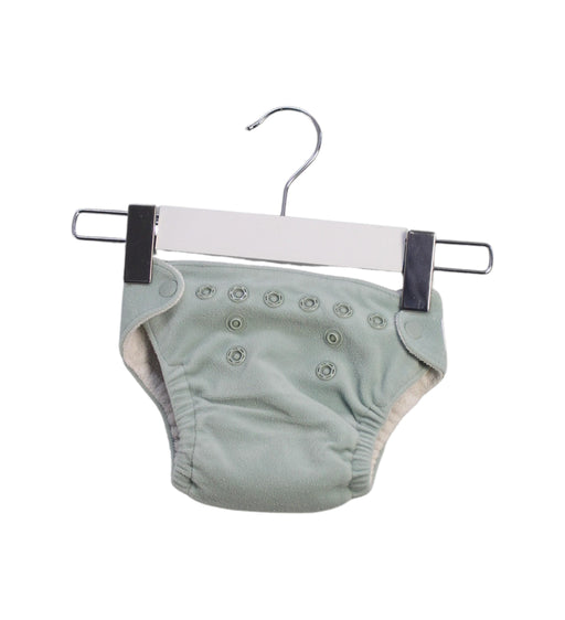 A Green Cloth Diapers from GroVia in size O/S for neutral. (Front View)