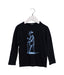 A Navy Long Sleeve Tops from Comme Ca Ism in size 4T for boy. (Front View)