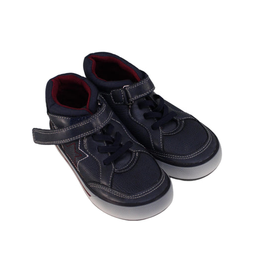 A Navy Sneakers from Chicco in size 4T for boy. (Front View)