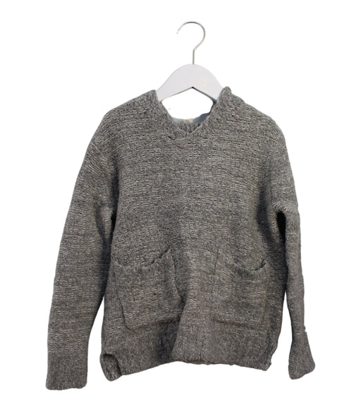 A Grey Knit Sweaters from Crewcuts in size 10Y for boy. (Front View)