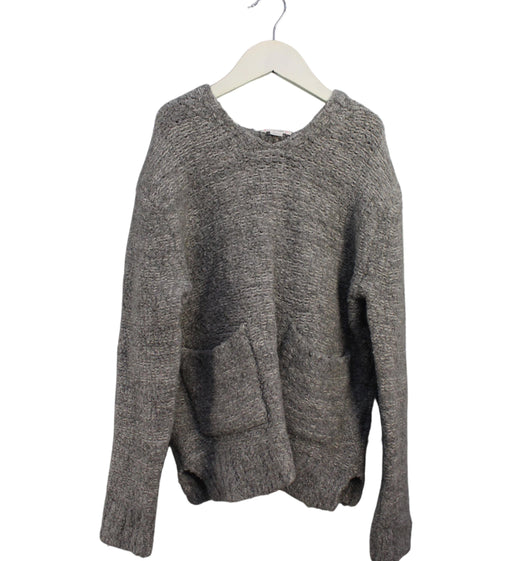 A Grey Knit Sweaters from Crewcuts in size 12Y for boy. (Front View)