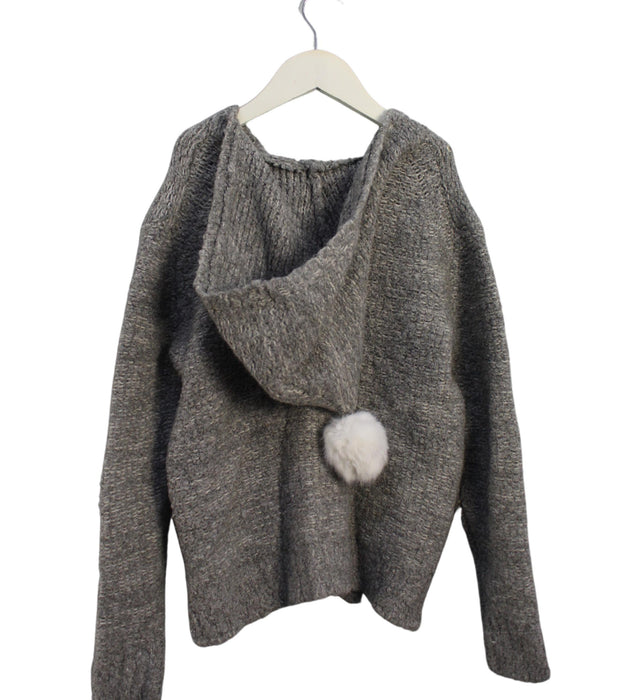 A Grey Knit Sweaters from Crewcuts in size 12Y for boy. (Back View)