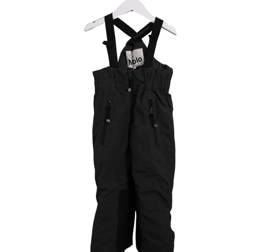 A Black Ski Pants & Salopettes from Molo in size 4T for neutral. (Front View)