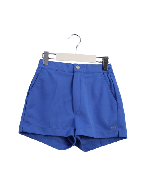 A Blue Shorts from Etirel in size 10Y for boy. (Front View)