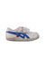 A White Sneakers from ASICS in size 4T for neutral. (Back View)