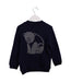 A Navy Cardigans from Bonpoint in size 3T for girl. (Back View)
