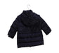 A Navy Puffer/Quilted Jackets from Il Gufo in size 2T for girl. (Back View)