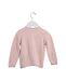 A Pink Cardigans from Petit Bateau in size 12-18M for girl. (Back View)