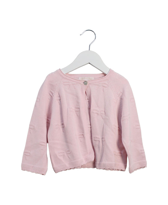A Pink Cardigans from Nicholas & Bears in size 4T for girl. (Front View)