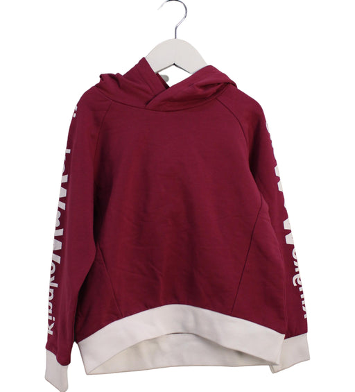 A Burgundy Sweatshirts from Kingkow in size 8Y for girl. (Front View)