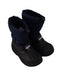 A Navy Winter Boots from Reima in size 4T for boy. (Front View)