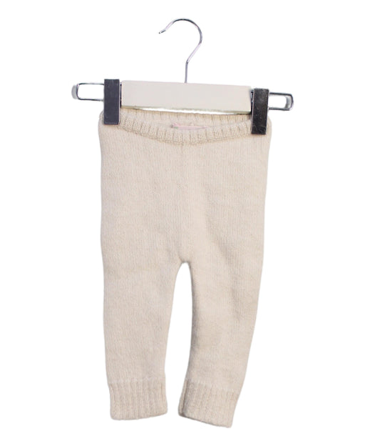 A Ivory Sweatpants from Bonpoint in size 3-6M for girl. (Front View)