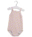 A Pink Sleeveless Bodysuits from Petit Bateau in size 3T for girl. (Front View)