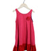 A Pink Sleeveless Dresses from Petit Bateau in size 6T for girl. (Front View)