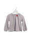 A Grey Long Sleeve Tops from Petit Bateau in size 6T for girl. (Front View)