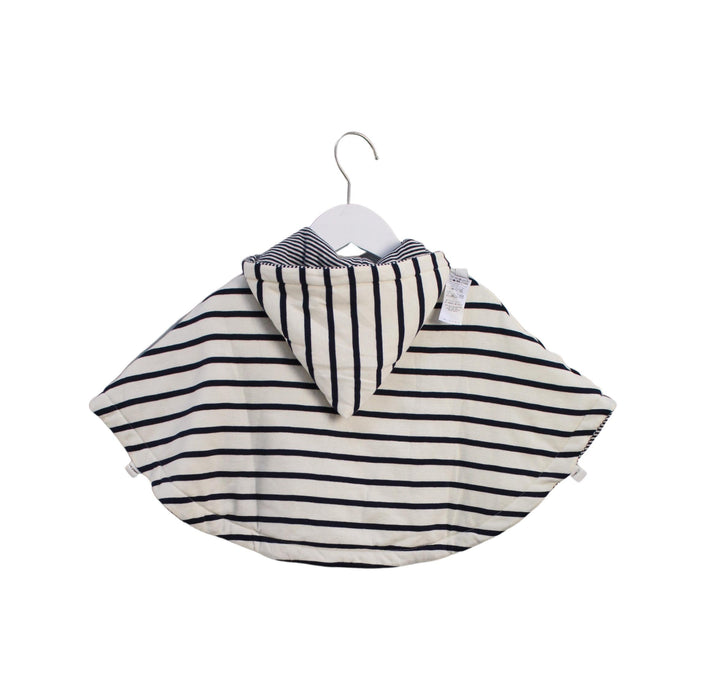 A Navy Capes & Ponchos from Petit Bateau in size O/S for neutral. (Back View)