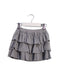 A Grey Short Skirts from Petit Bateau in size 6T for girl. (Front View)