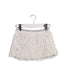 A White Short Skirts from Baby Sara in size 3T for girl. (Front View)