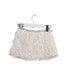 A White Short Skirts from Baby Sara in size 3T for girl. (Back View)