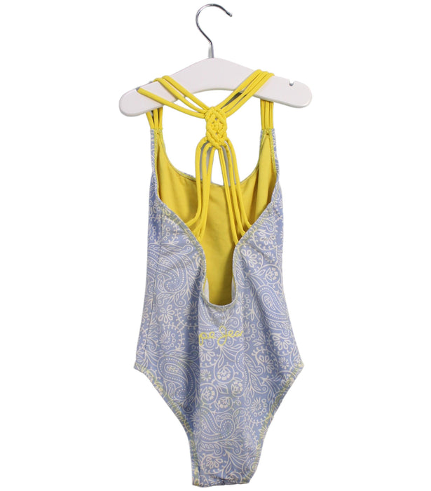 A Blue Swimsuits from Pepe Jeans in size 8Y for girl. (Back View)