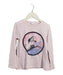 A Pink Long Sleeve Tops from Seed in size 5T for girl. (Front View)