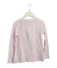 A Pink Long Sleeve Tops from Seed in size 5T for girl. (Back View)