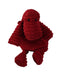 A Red Soft Toys from Jellycat in size O/S for neutral. (Front View)