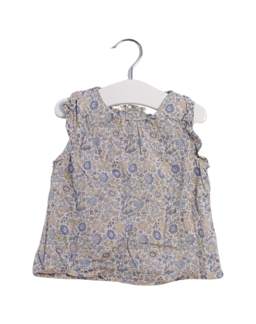 A Multicolour Sleeveless Tops from Cyrillus in size 12-18M for girl. (Front View)