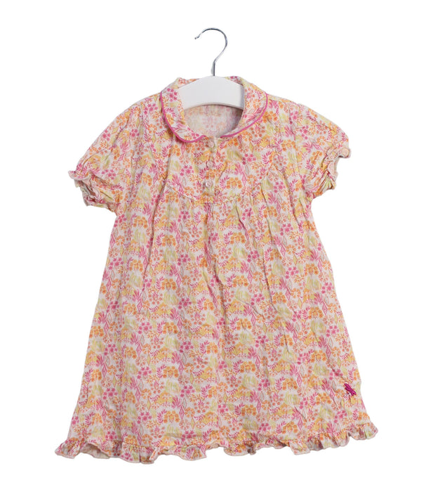 A Multicolour Short Sleeve Dresses from Bleu Comme Gris in size 2T for girl. (Front View)