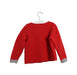 A Red Cardigans from Petit Bateau in size 3T for girl. (Back View)