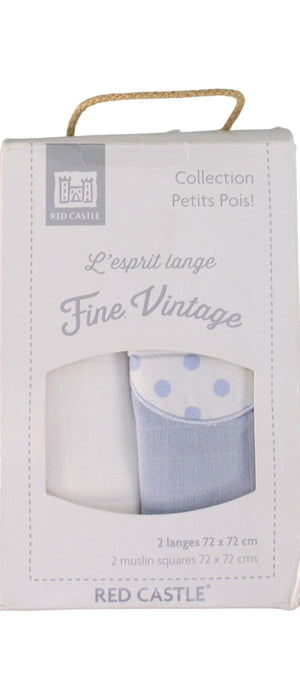 A Blue Swaddles from Red Castle in size O/S for neutral. (Front View)