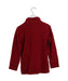 A Red Zippered Sweatshirts from Crewcuts in size 4T for boy. (Back View)