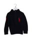 A Navy Knit Sweaters from Polo Ralph Lauren in size 3T for boy. (Front View)