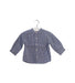 A Blue Shirts from Bout'Chou in size 3-6M for boy. (Front View)