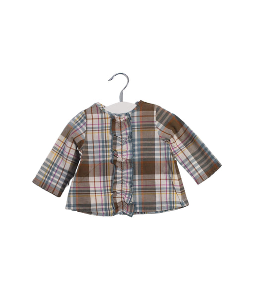 A Multicolour Long Sleeve Tops from Petit Bateau in size 3-6M for girl. (Front View)