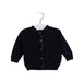 A Navy Cardigans from Petit Bateau in size 3-6M for neutral. (Front View)