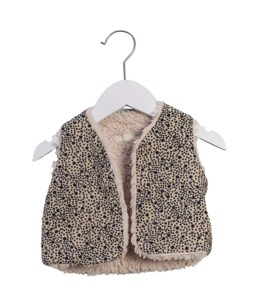 A Beige Vests from TALC in size 3-6M for girl. (Front View)