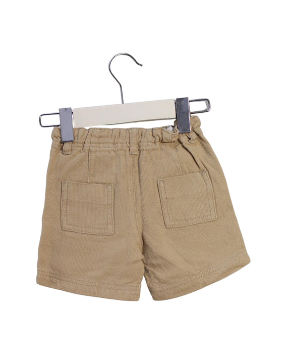 A Beige Shorts from Bout'Chou in size 3-6M for girl. (Back View)